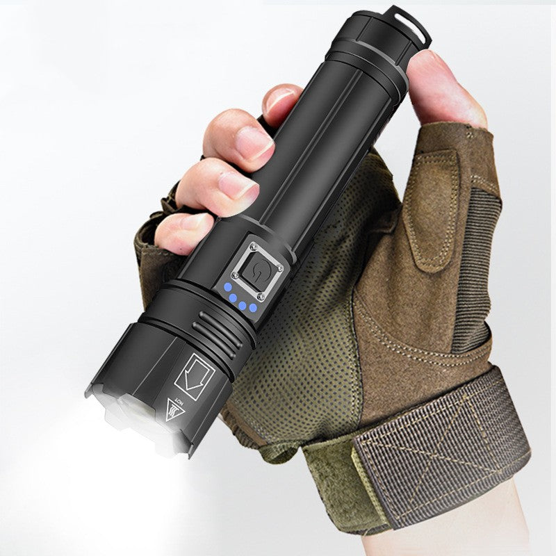 White Laser Telescopic Focusing Flashlight