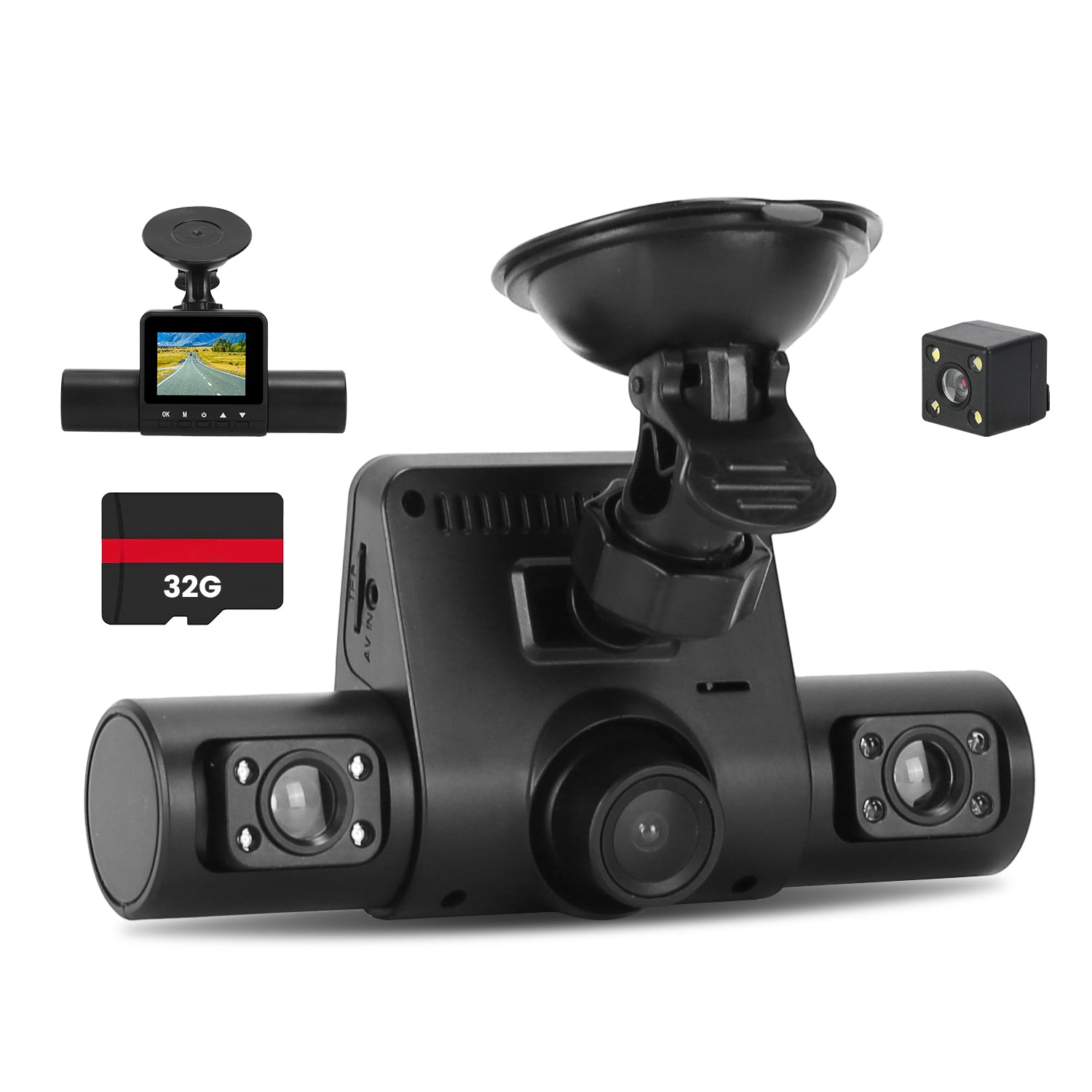 4 Channel Dash Cam