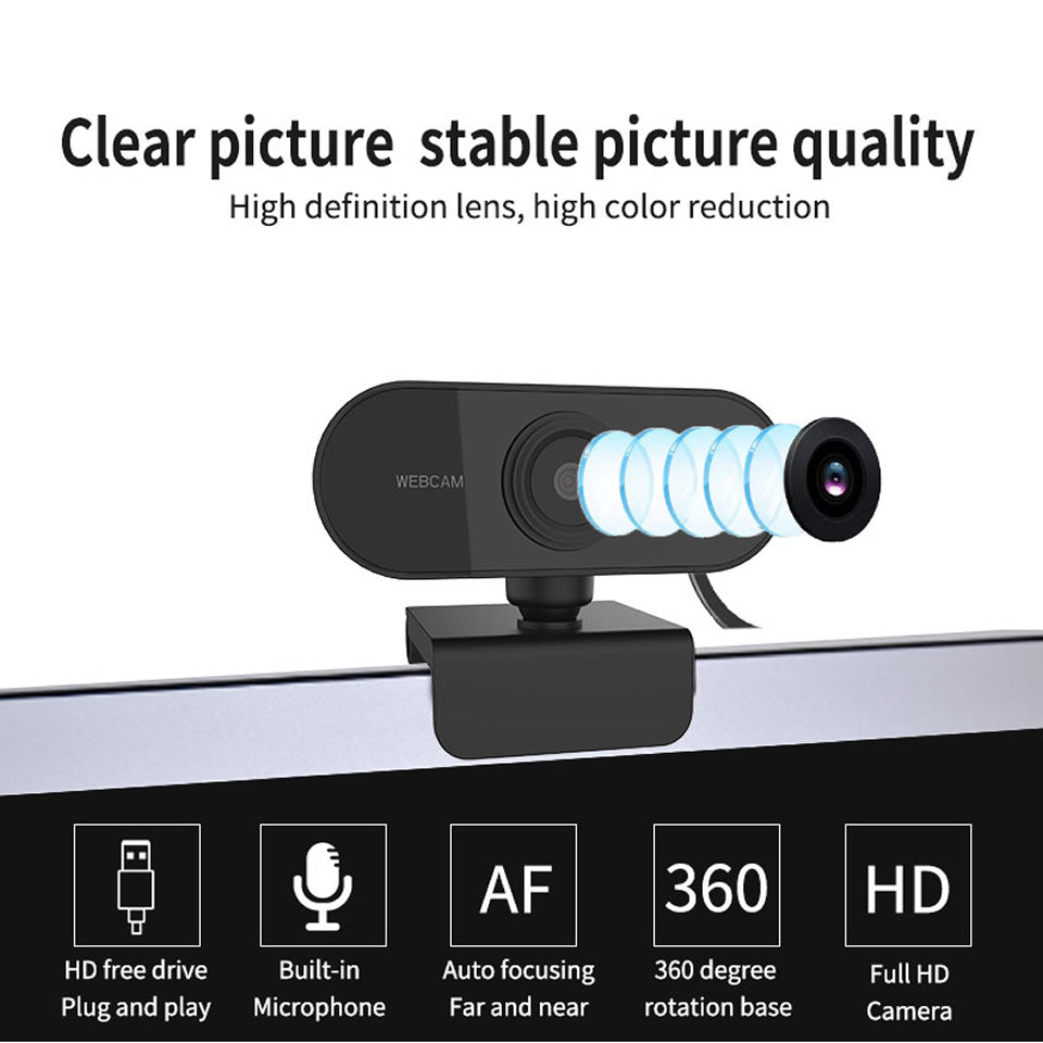 Computer Microphone-Rotatable-Camera