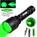 Powerful Red C8 Flashlight Tactical