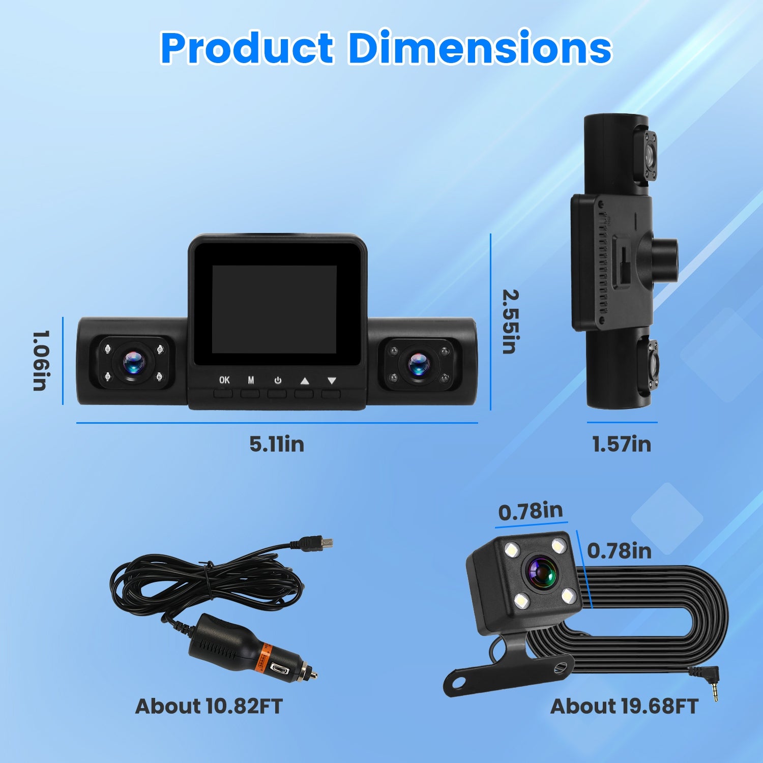 4 Channel Dash Cam