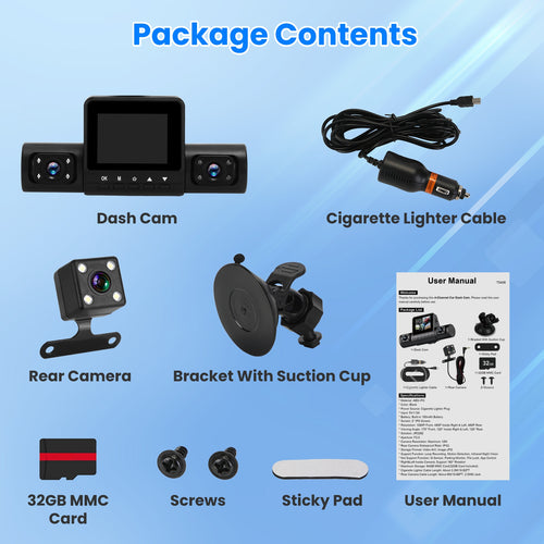 4 Channel Dash Cam