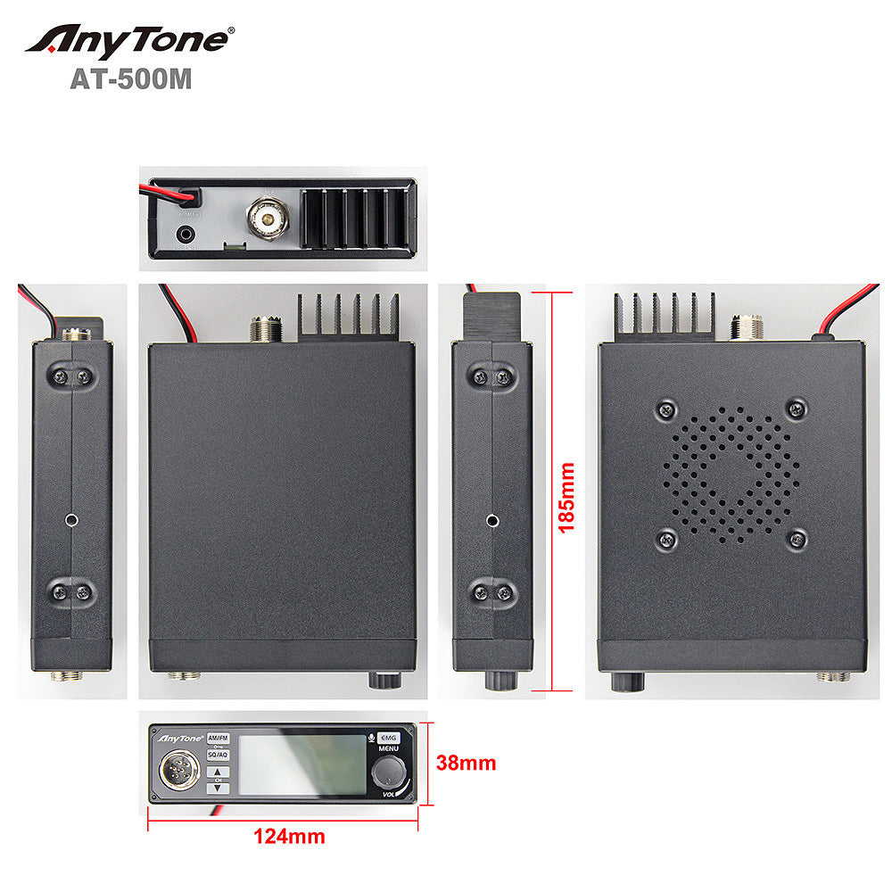 Anytone AT-500M VOX CB Radio AMFM P